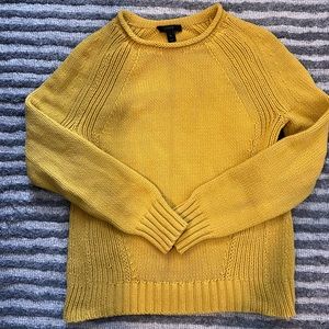 JCrew heritage cotton roll neck sweater